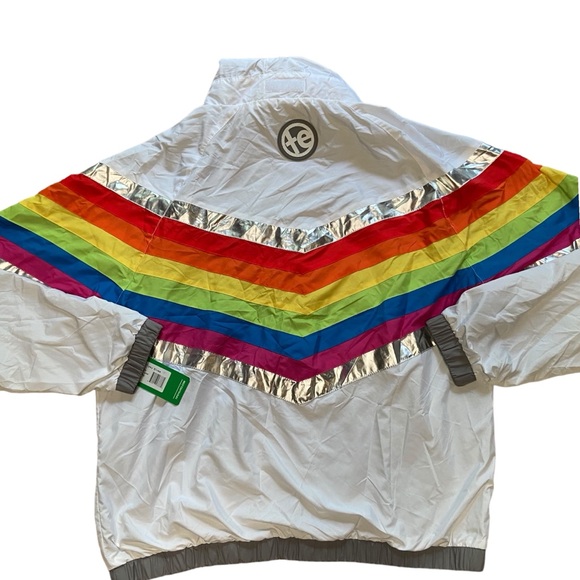 Unisex Tipsy Elves Pro Windbreaker Jacket L NWT - Picture 9 of 16